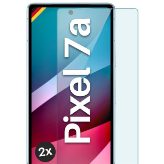 moex ShockProtect Google Pixel 7a Panzerglas Klar – 2er Set