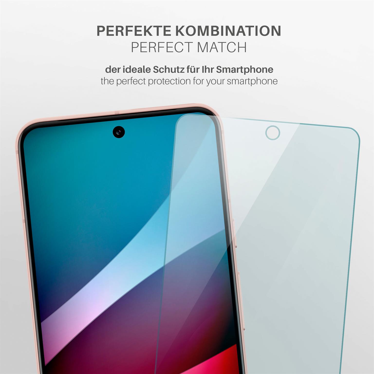 moex ShockProtect Google Pixel 8 Panzerglas Klar – Weiteres Produktbild 3