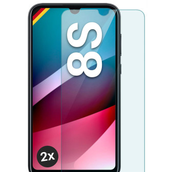 moex ShockProtect Honor 8S Panzerglas Klar – 2er Set