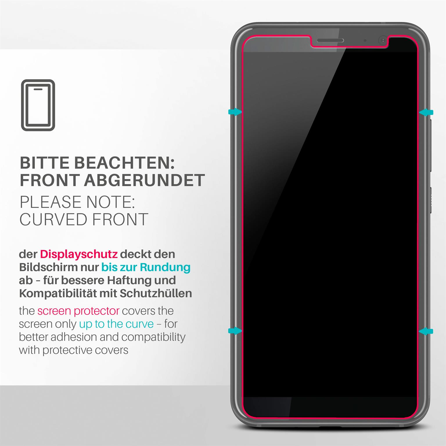 moex ShockProtect HTC U11 Plus Panzerglas Klar – Weiteres Produktbild 3 moex ShockProtect HTC U11 Plus Panzerglas Klar – Weiteres Produktbild 3