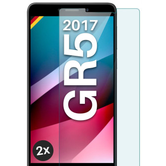 moex ShockProtect Huawei GR5 (2017) Panzerglas Klar – 2er Set