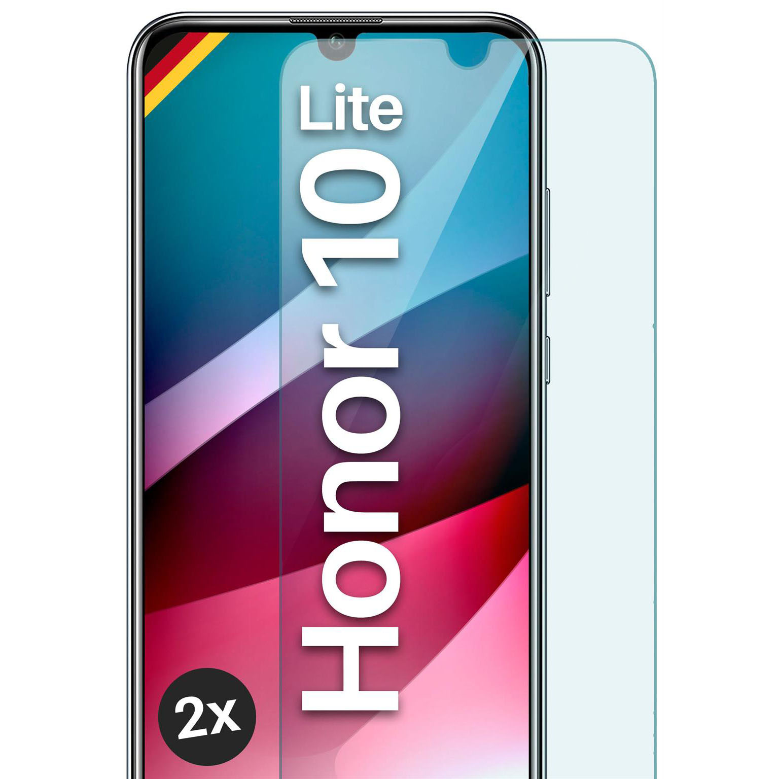 moex ShockProtect Huawei Honor 10 Lite Panzerglas Klar – Weiteres Produktbild 1 moex ShockProtect Huawei Honor 10 Lite Panzerglas Klar – Weiteres Produktbild 1