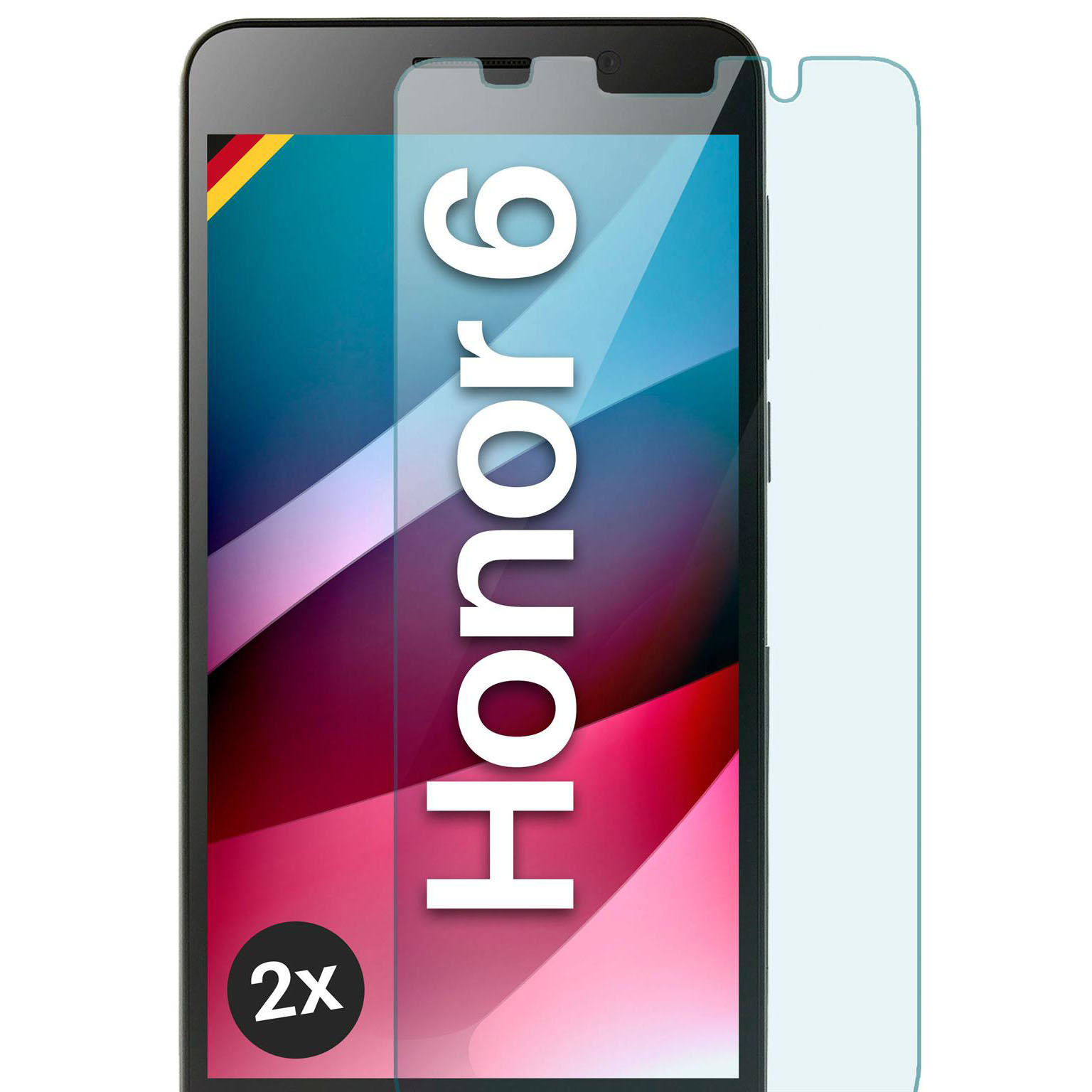 moex ShockProtect Huawei Honor 6 Panzerglas Klar – Weiteres Produktbild 1 moex ShockProtect Huawei Honor 6 Panzerglas Klar – Weiteres Produktbild 1