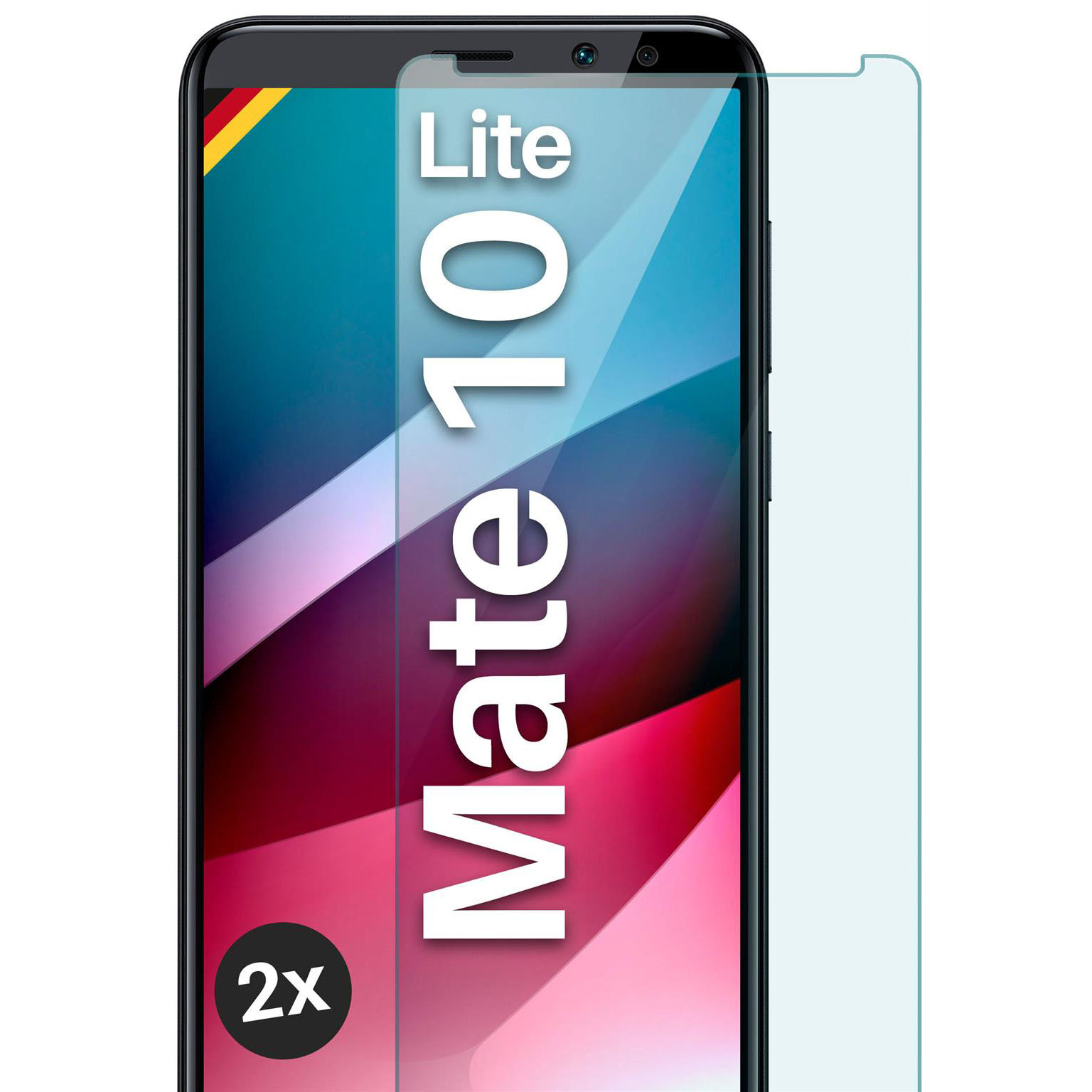 moex ShockProtect Huawei Mate 10 Lite Panzerglas Klar – Weiteres Produktbild 1 moex ShockProtect Huawei Mate 10 Lite Panzerglas Klar – Weiteres Produktbild 1