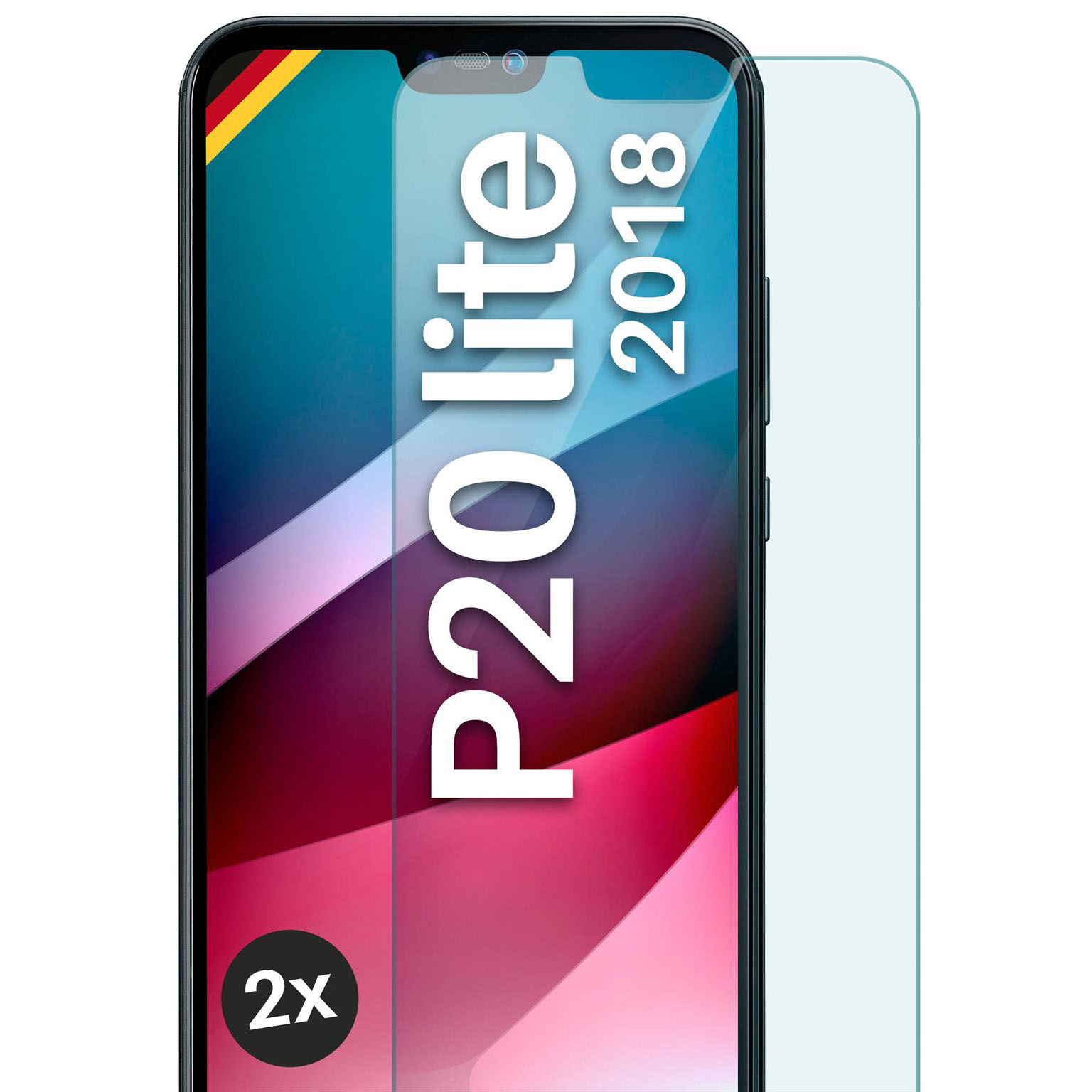 moex ShockProtect Huawei P20 Lite Panzerglas Klar – undefined