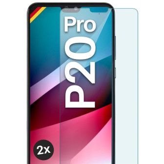 moex ShockProtect Huawei P20 Pro Panzerglas Klar – 2er Set