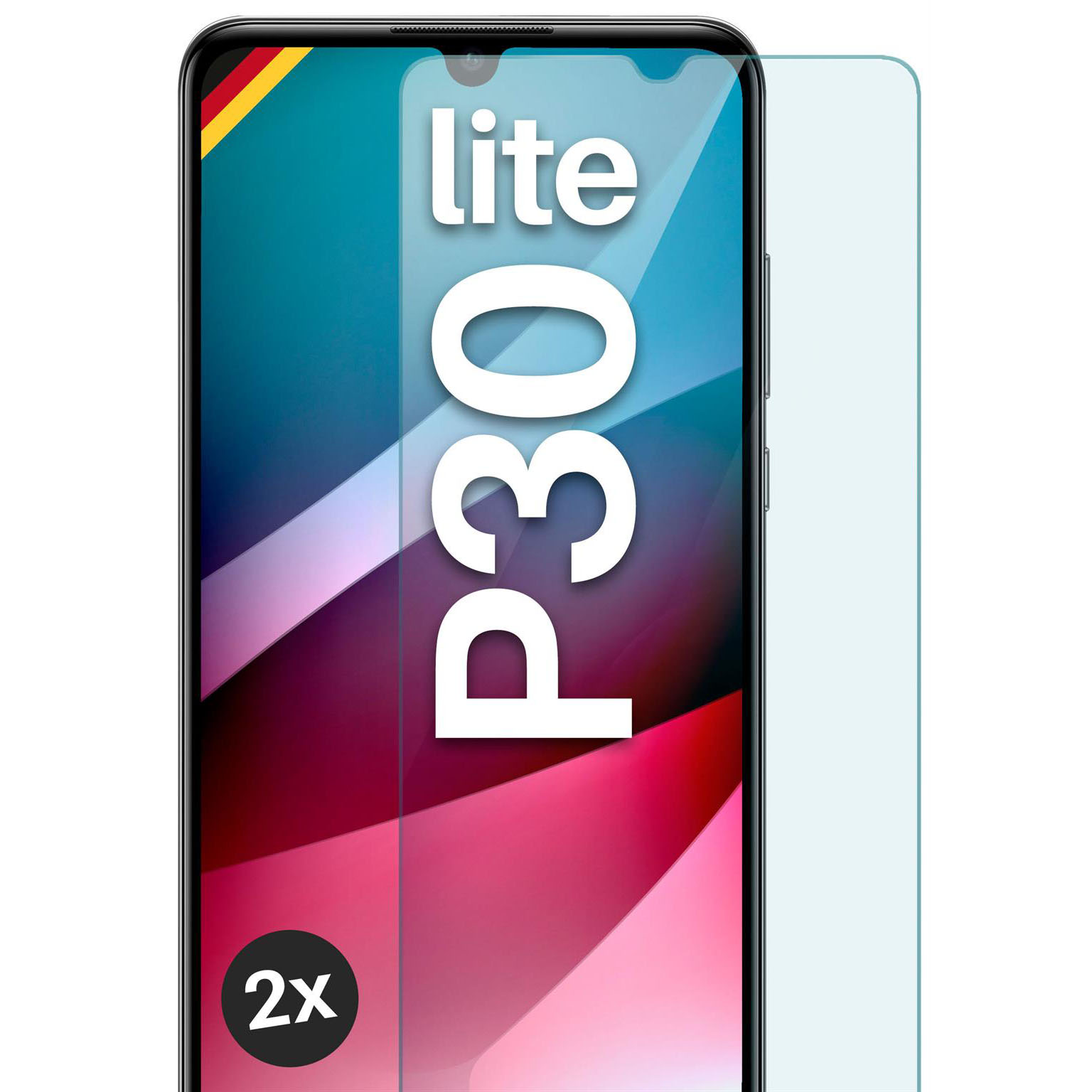 moex ShockProtect Huawei P30 Lite Panzerglas Klar – undefined