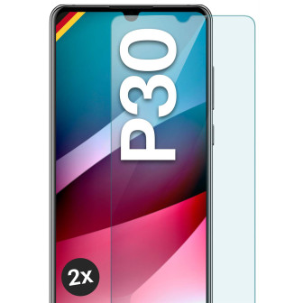 moex ShockProtect Huawei P30 Panzerglas Klar – 2er Set