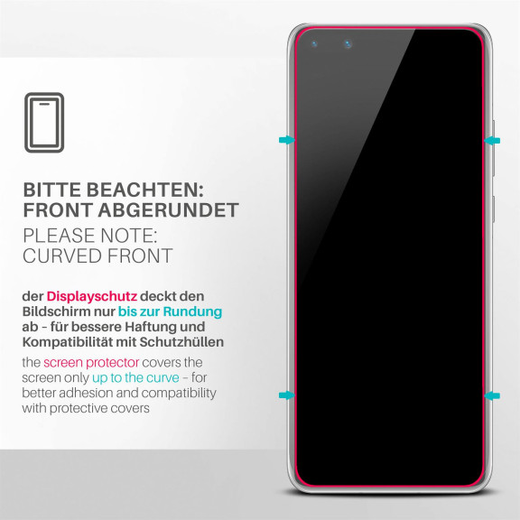 moex ShockProtect Huawei P40 Pro Plus Panzerglas Klar – Weiteres Produktbild 3