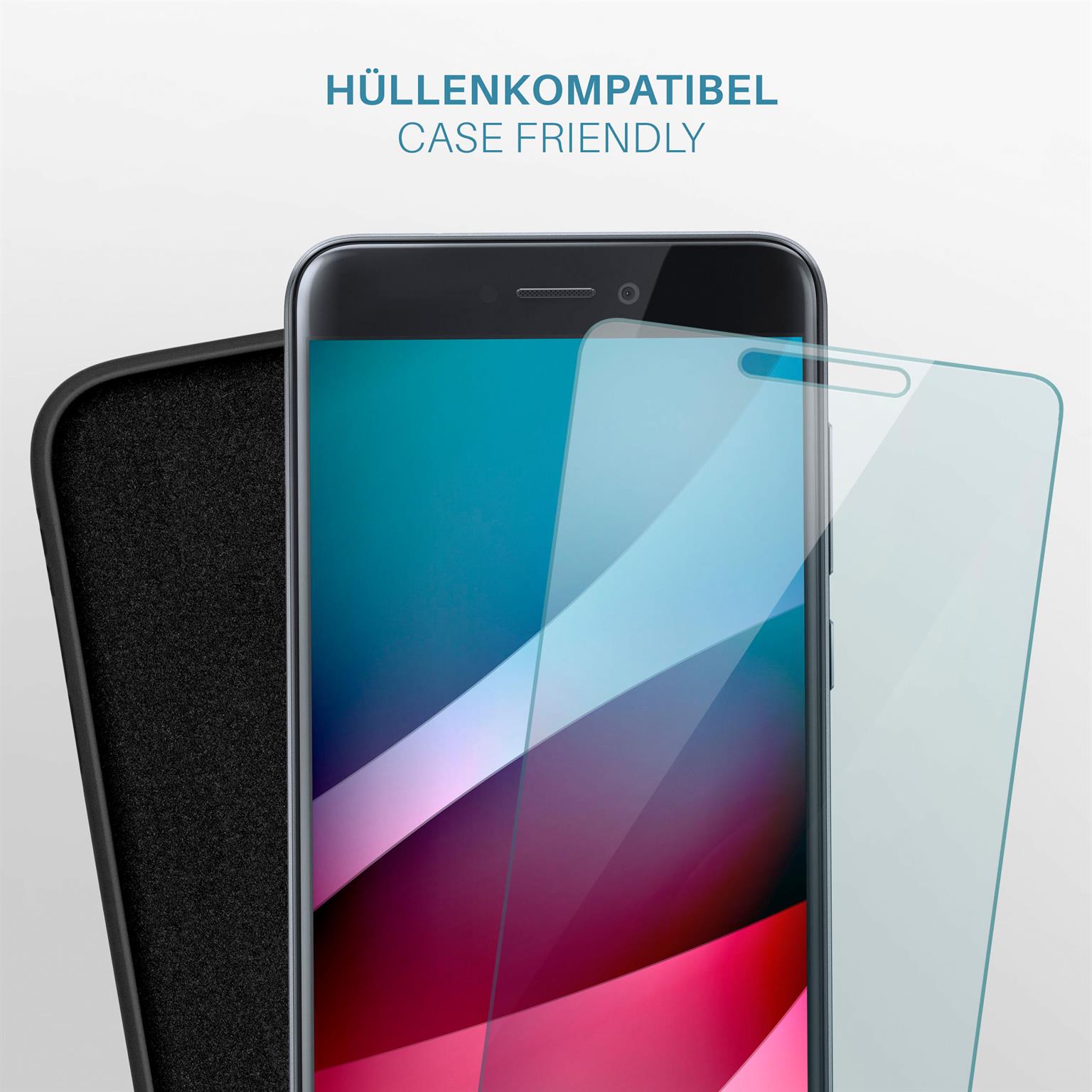 moex ShockProtect Huawei P8 Lite 2017 Panzerglas Klar – Weiteres Produktbild 6