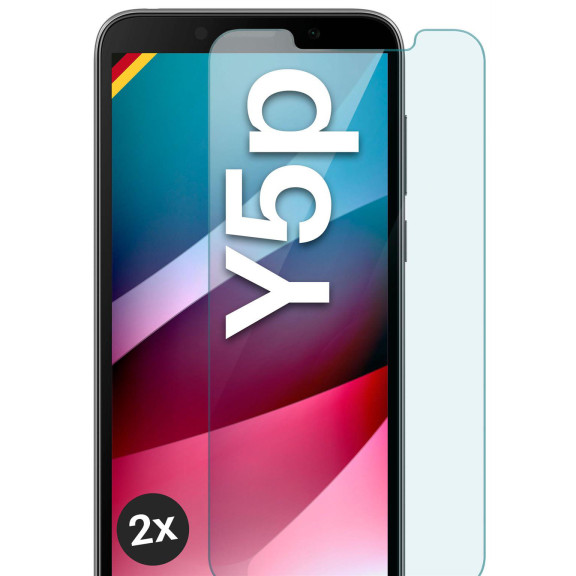 moex ShockProtect Huawei Y5p Panzerglas Klar – Weiteres Produktbild 1
