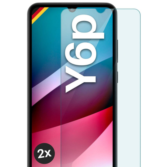 moex ShockProtect Huawei Y6p Panzerglas Klar – Weiteres Produktbild 1