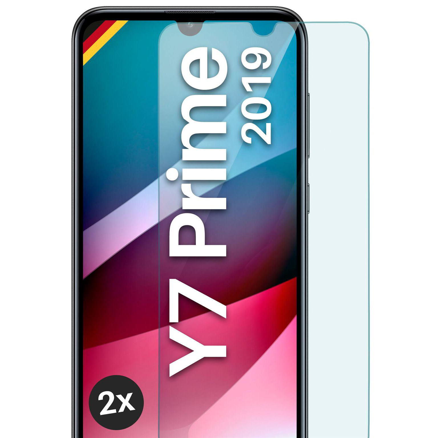 moex ShockProtect Huawei Y7 Prime (2019) Panzerglas Klar – undefined