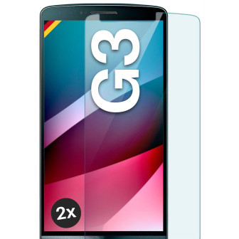 moex ShockProtect LG G3 Panzerglas Klar – 2er Set