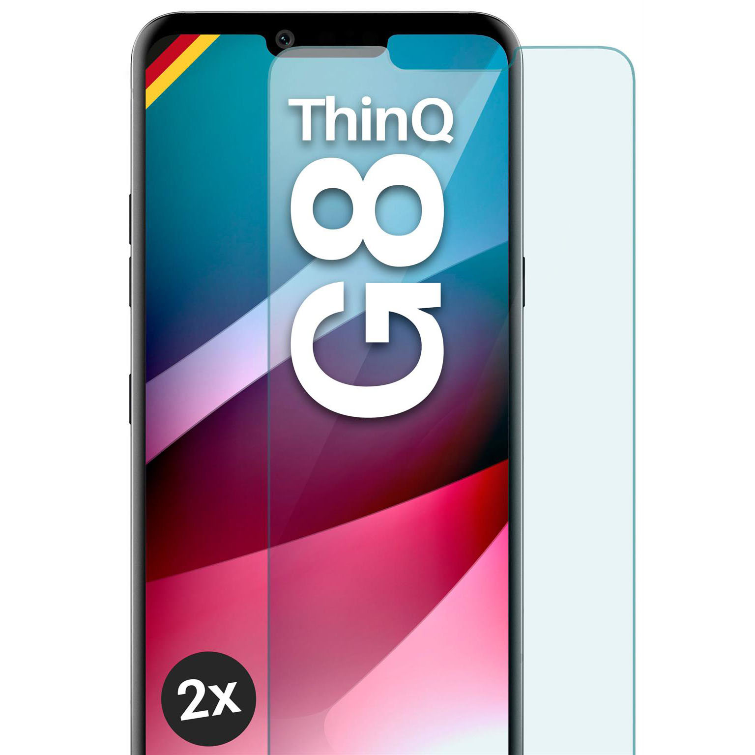 moex ShockProtect LG G8 ThinQ Panzerglas Klar – Weiteres Produktbild 1 moex ShockProtect LG G8 ThinQ Panzerglas Klar – Weiteres Produktbild 1