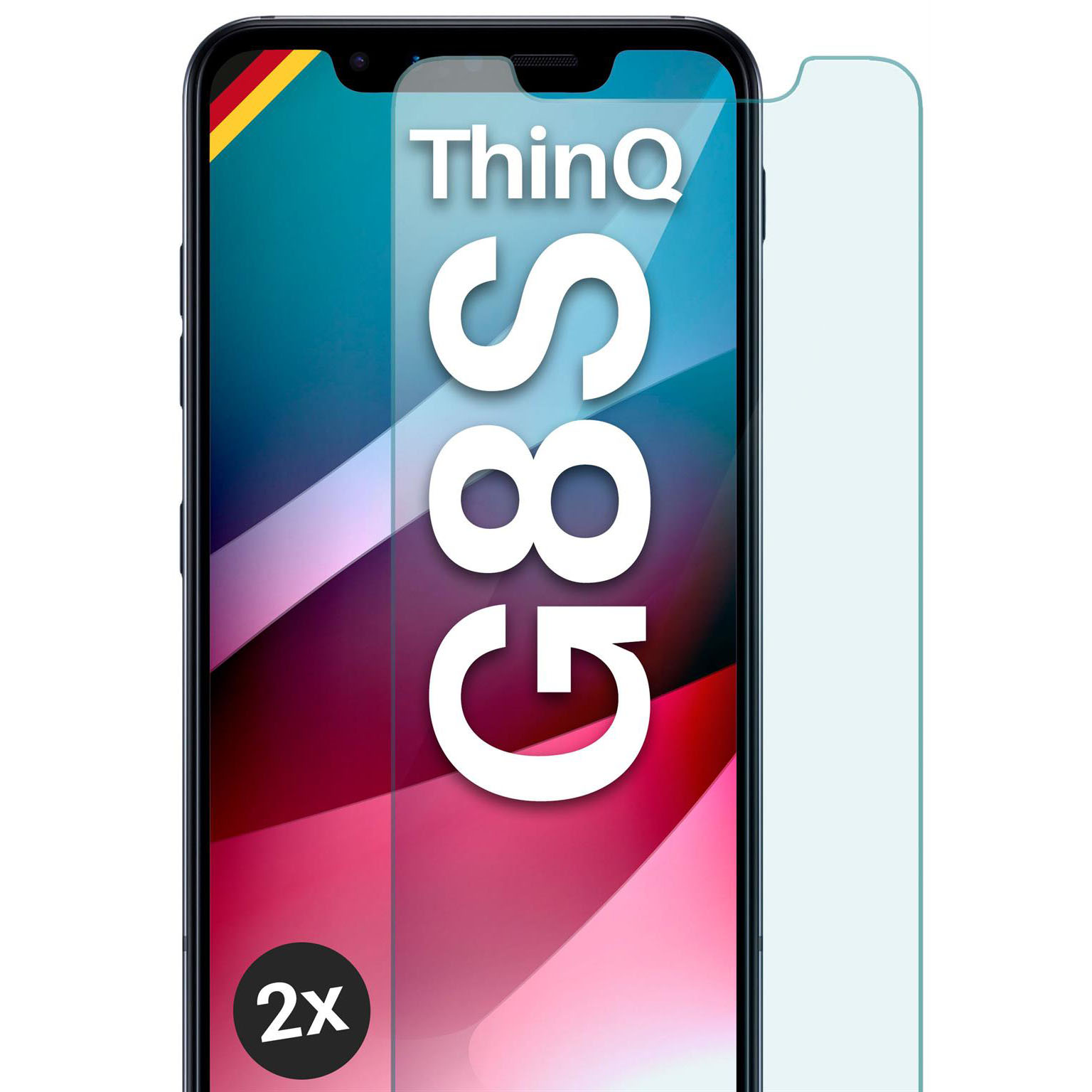 moex ShockProtect LG G8s ThinQ Panzerglas Klar – undefined