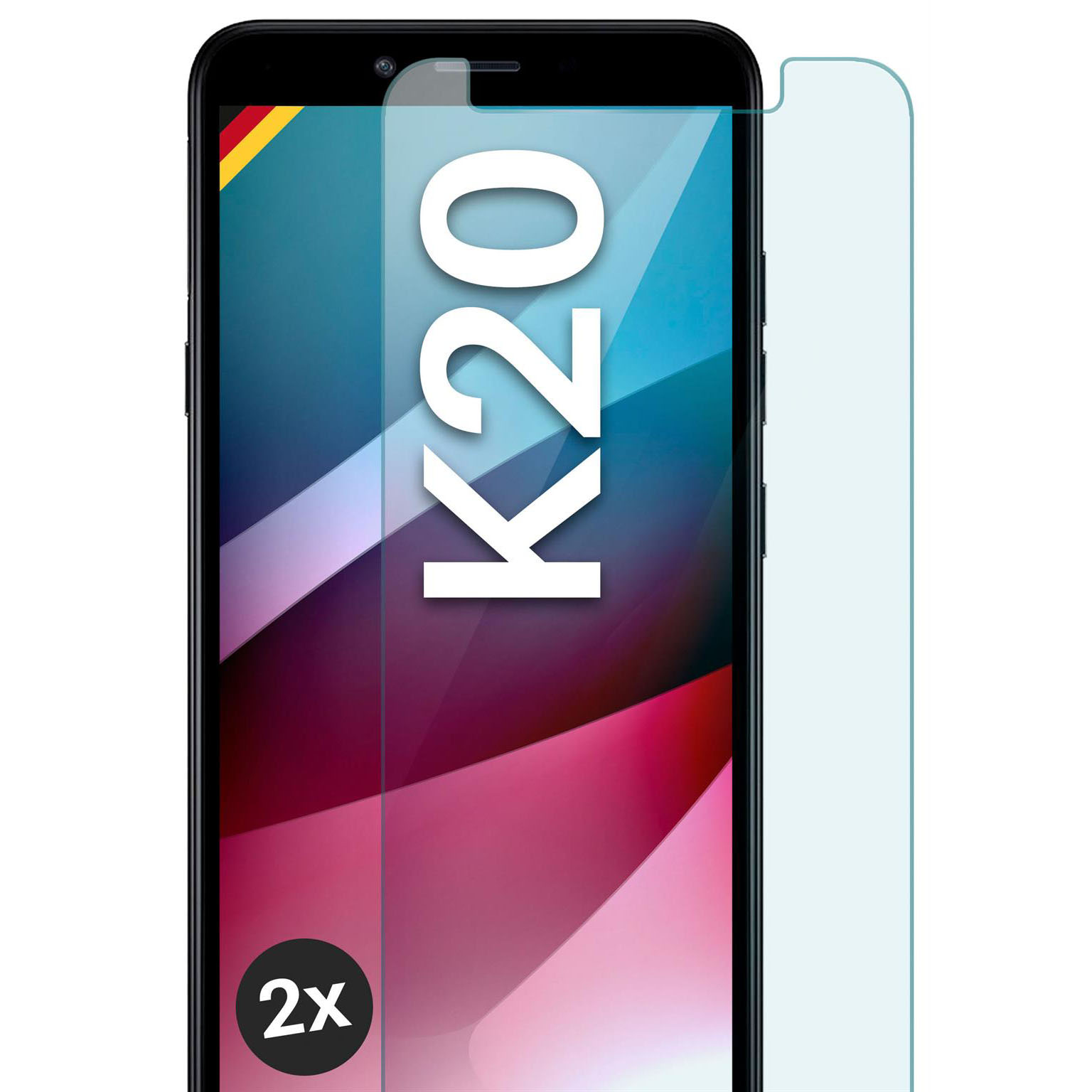 moex ShockProtect LG K20 Panzerglas Klar – Weiteres Produktbild 1 moex ShockProtect LG K20 Panzerglas Klar – Weiteres Produktbild 1