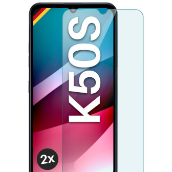 moex ShockProtect LG K50s Panzerglas Klar – 2er Set