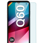 moex ShockProtect LG Q60 Panzerglas Klar – Weiteres Produktbild 1