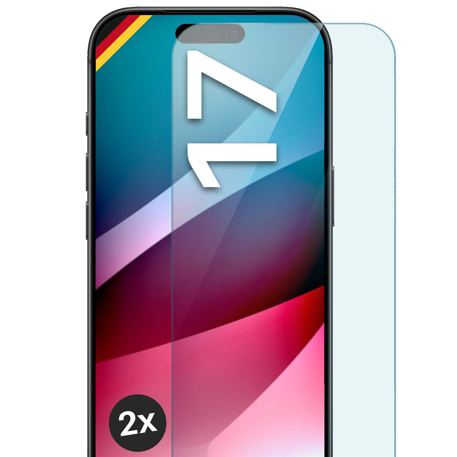 moex ShockProtect iPhone 17 Panzerglas Klar – Weiteres Produktbild 1 moex ShockProtect iPhone 17 Panzerglas Klar – Weiteres Produktbild 1