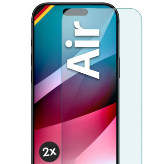 moex ShockProtect iPhone Air Panzerglas Klar – 2er Set