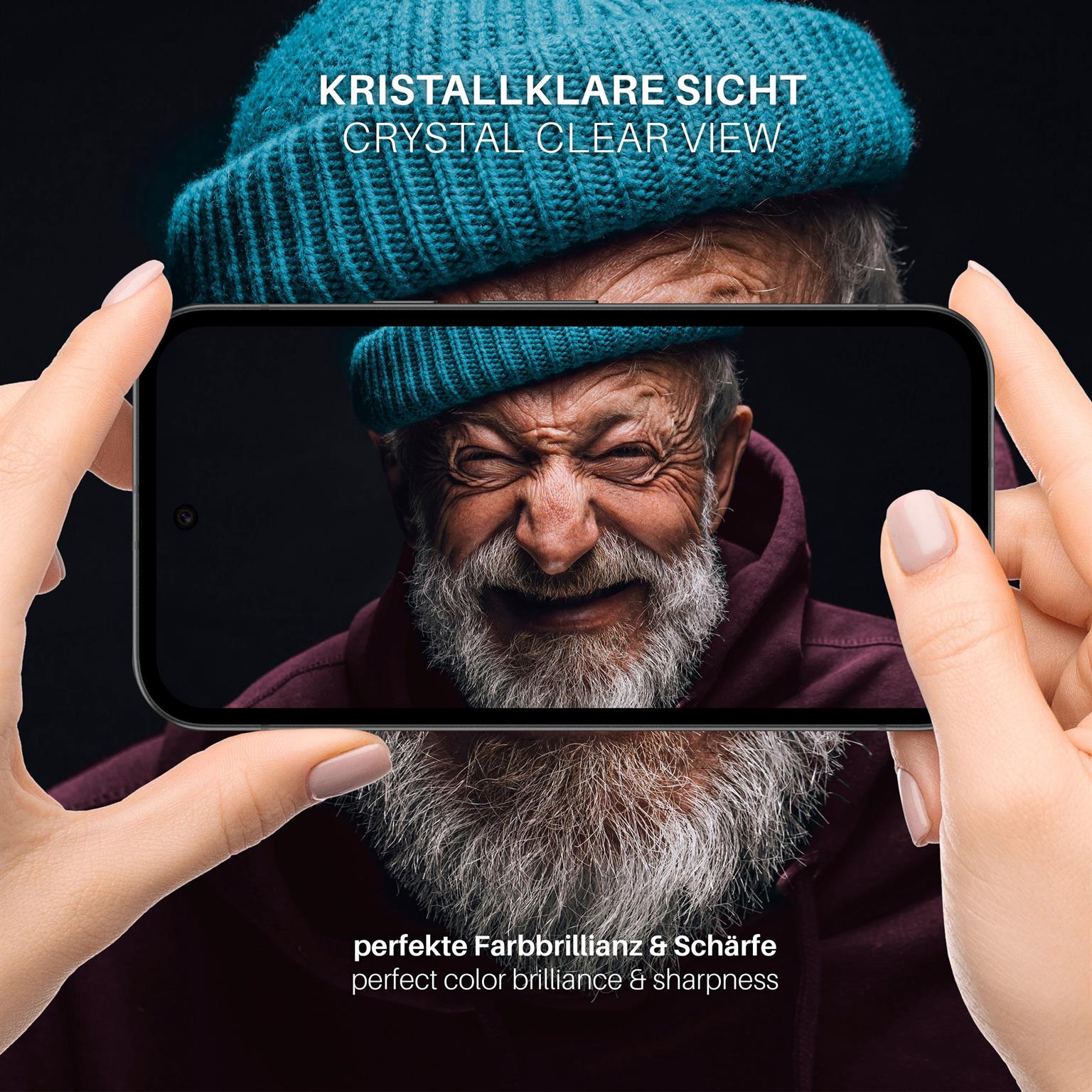 moex ShockProtect Google Pixel 9a Panzerglas Klar – Weiteres Produktbild 5