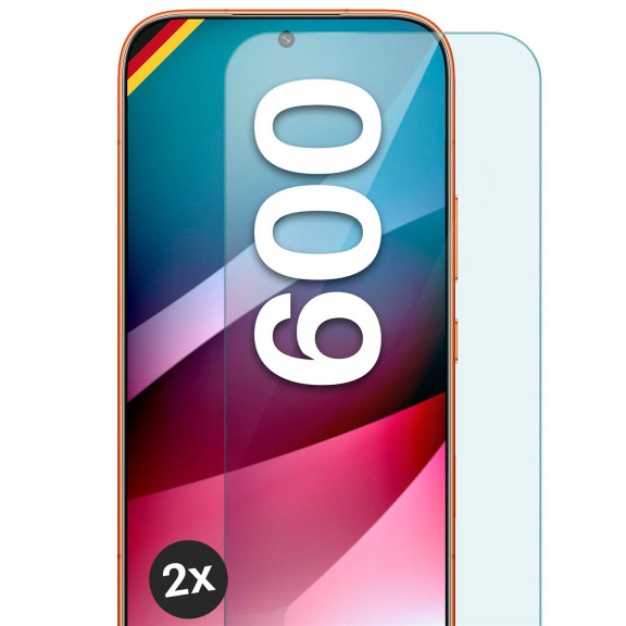 moex ShockProtect Honor 600 Panzerglas Klar – Weiteres Produktbild 1