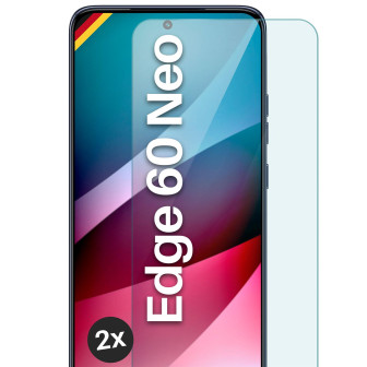 moex ShockProtect Motorola Edge 60 Neo Panzerglas Klar – 2er Set