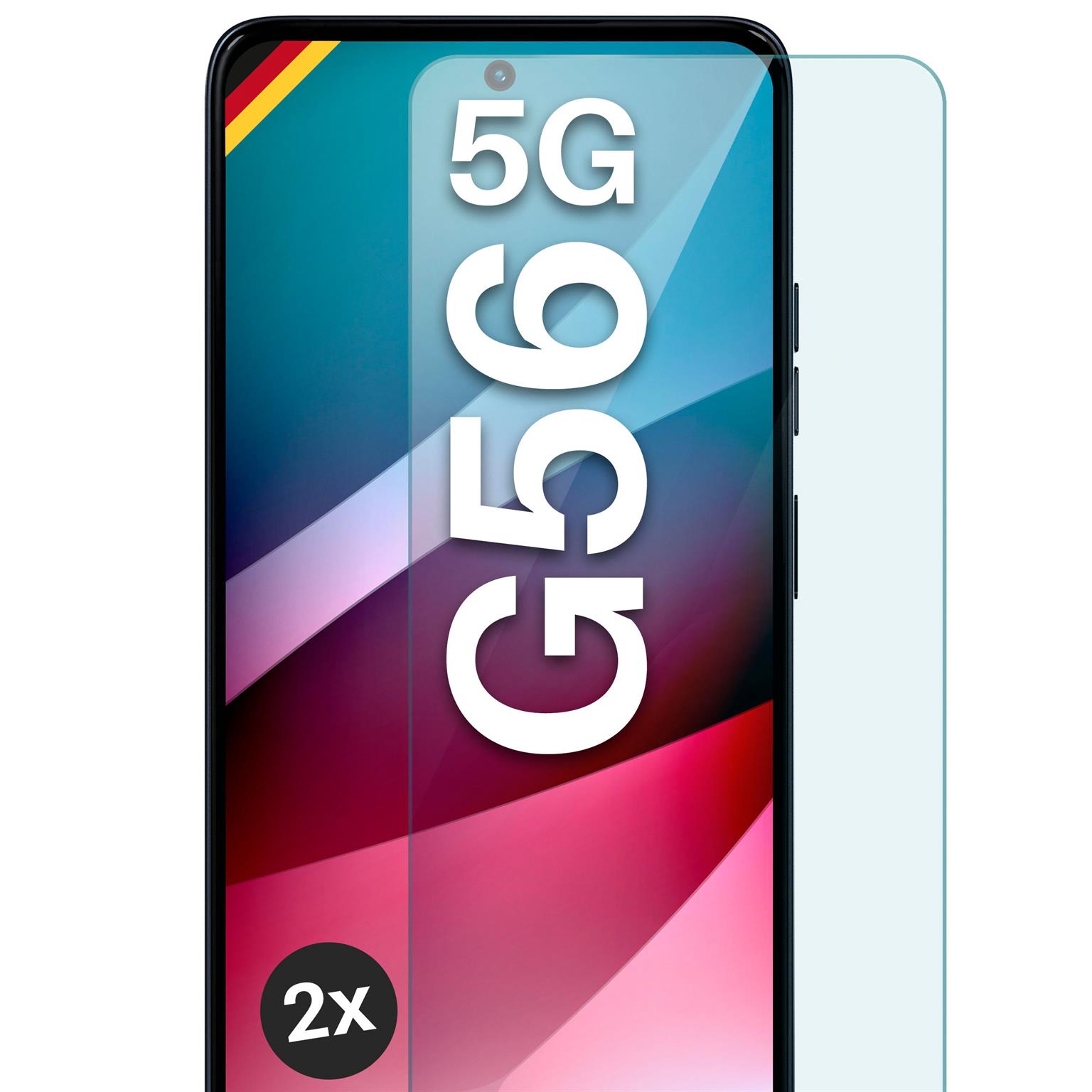 moex ShockProtect Motorola Moto G56 5G Panzerglas Klar – Weiteres Produktbild 1 moex ShockProtect Motorola Moto G56 5G Panzerglas Klar – Weiteres Produktbild 1