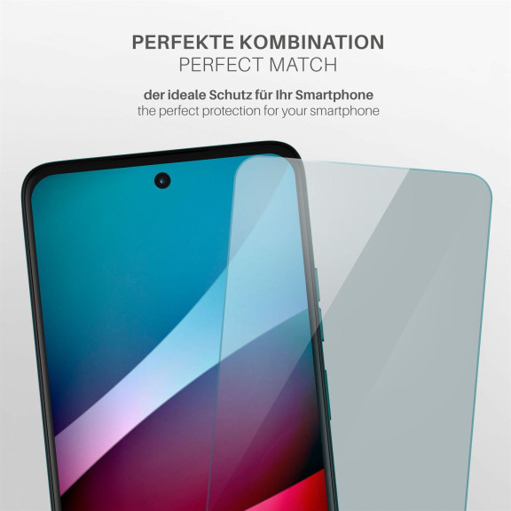 moex ShockProtect Motorola Moto G57 Power Panzerglas Klar – Weiteres Produktbild 3 moex ShockProtect Motorola Moto G57 Power Panzerglas Klar – Weiteres Produktbild 3