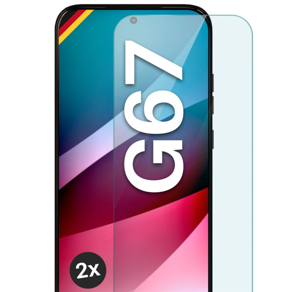 moex ShockProtect Motorola Moto G67 Panzerglas Klar – Weiteres Produktbild 1