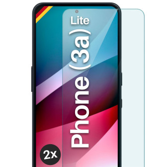 moex ShockProtect Nothing Phone (3a) Lite Panzerglas Klar – 2er Set