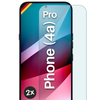 moex ShockProtect Nothing Phone (4a) Pro Panzerglas Klar – 2er Set