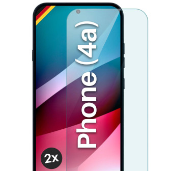 moex ShockProtect Nothing Phone (4a) Panzerglas Klar – 2er Set