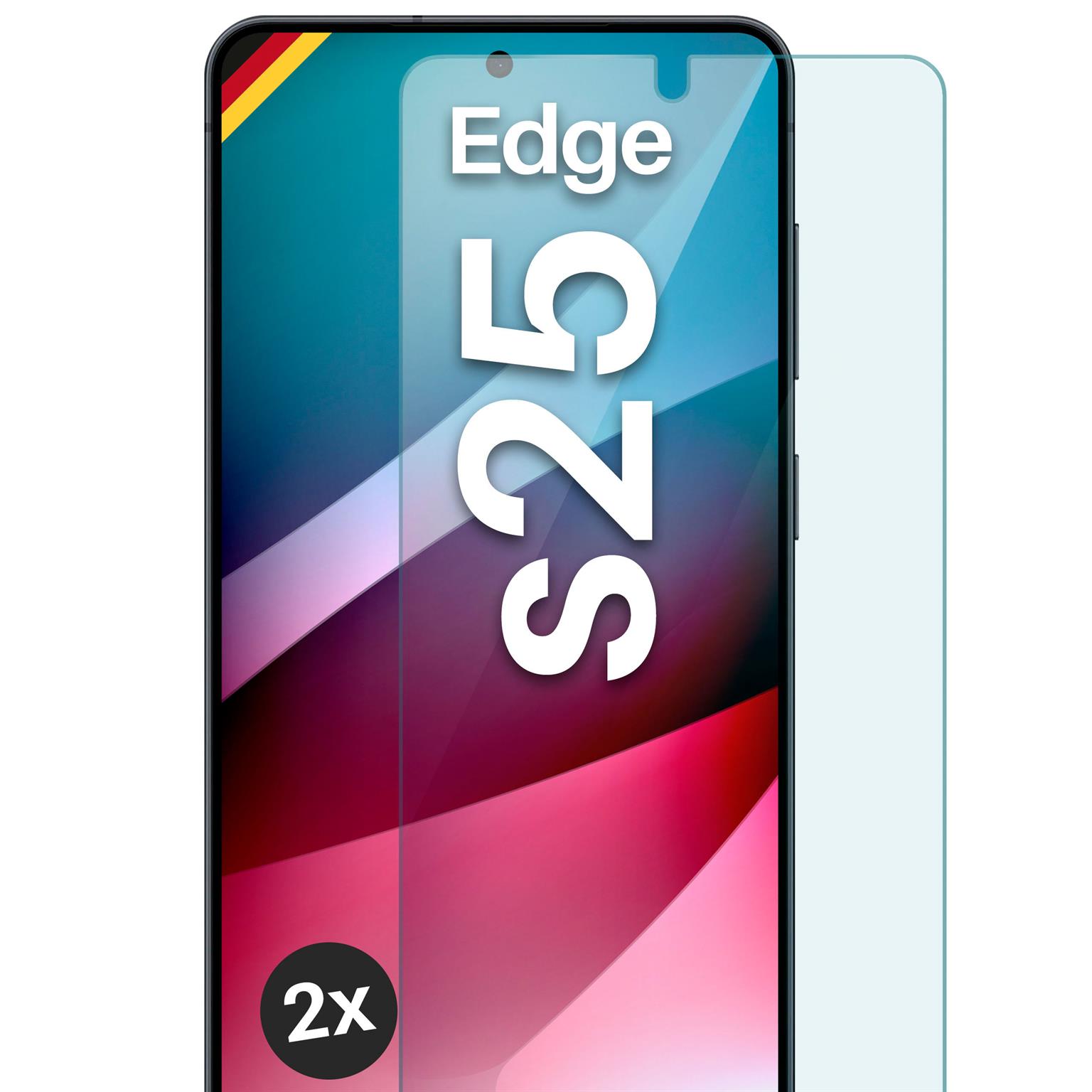 moex ShockProtect Samsung Galaxy S25 Edge Panzerglas Klar – undefined