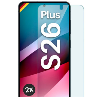 moex ShockProtect Samsung Galaxy S26 Plus Panzerglas Klar – 2er Set