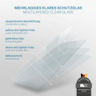 moex ShockProtect Sony Xperia 1 VIII Panzerglas Klar – Produktbild 2