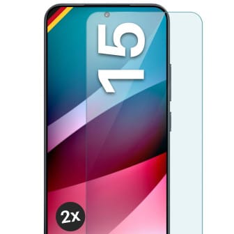 moex ShockProtect Xiaomi 15 Panzerglas Klar – 2er Set moex ShockProtect Xiaomi 15 Panzerglas Klar – 2er Set