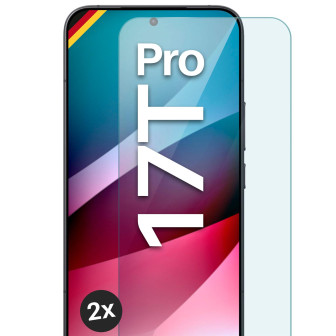 moex moex ShockProtect Xiaomi 17T Pro Panzerglas Klar – 2er Set