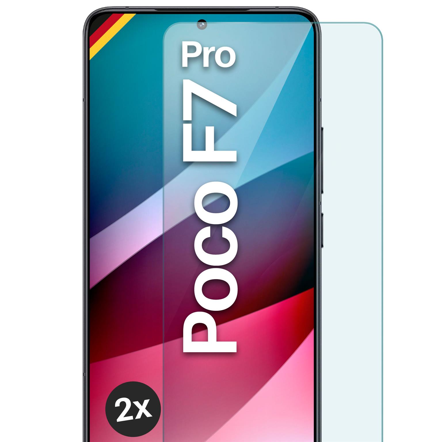 moex ShockProtect Poco F7 Pro Panzerglas Klar – undefined