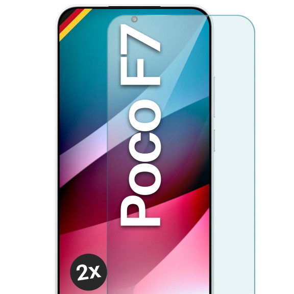 moex ShockProtect Poco F7 Panzerglas Klar – Weiteres Produktbild 1