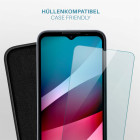 moex ShockProtect Motorola Defy (2021) Panzerglas Klar – Weiteres Produktbild 6