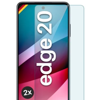 moex ShockProtect Motorola Edge 20 Panzerglas Klar – 2er Set moex ShockProtect Motorola Edge 20 Panzerglas Klar – 2er Set