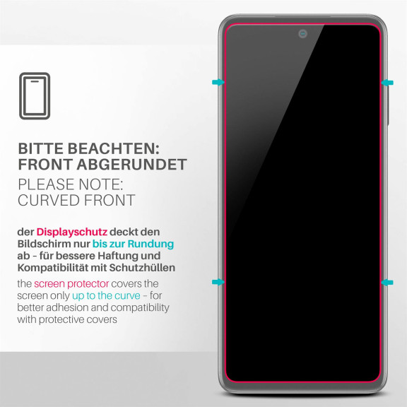 moex ShockProtect Motorola Edge 20 Panzerglas Klar – Weiteres Produktbild 3