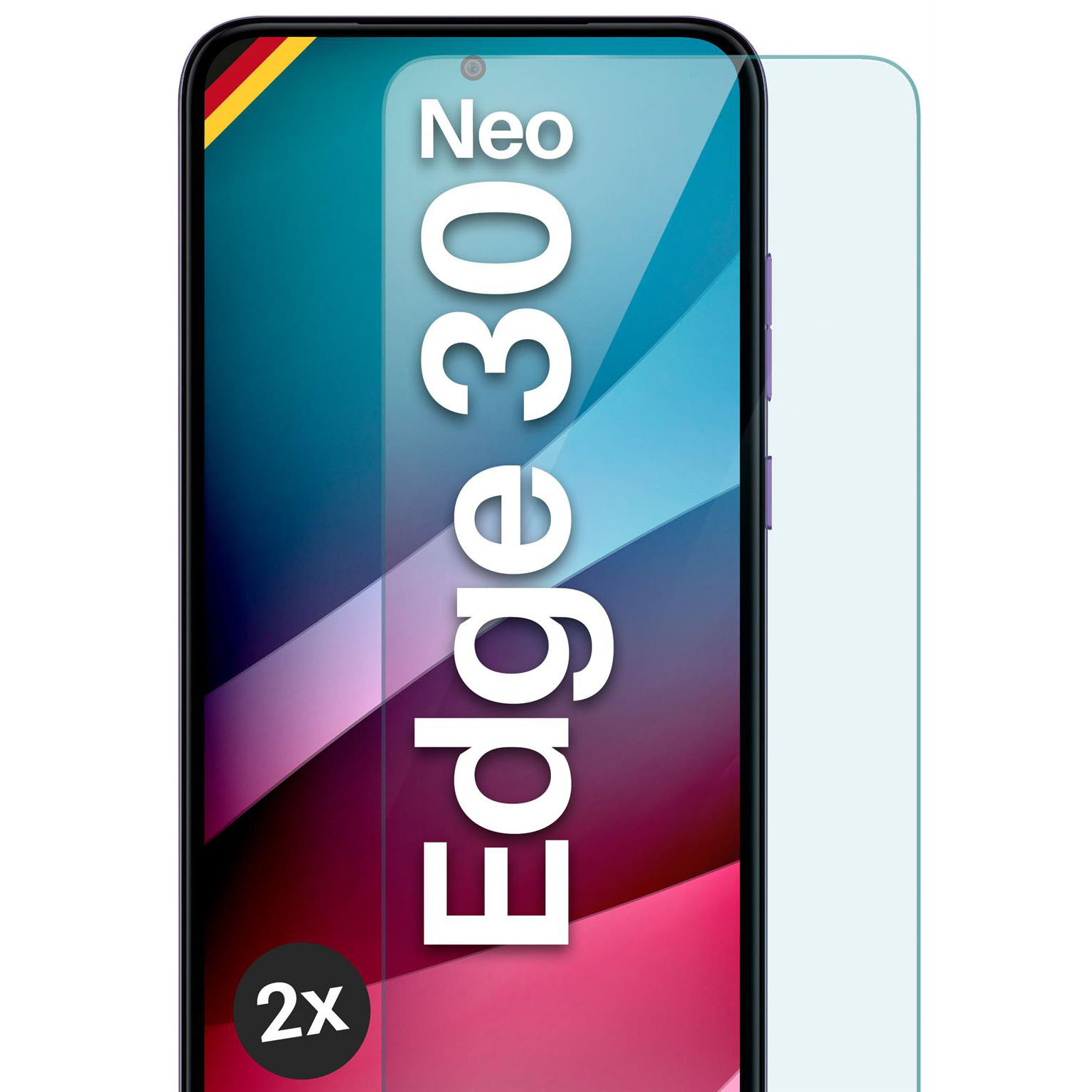 moex ShockProtect Motorola Edge 30 Neo Panzerglas Klar – undefined