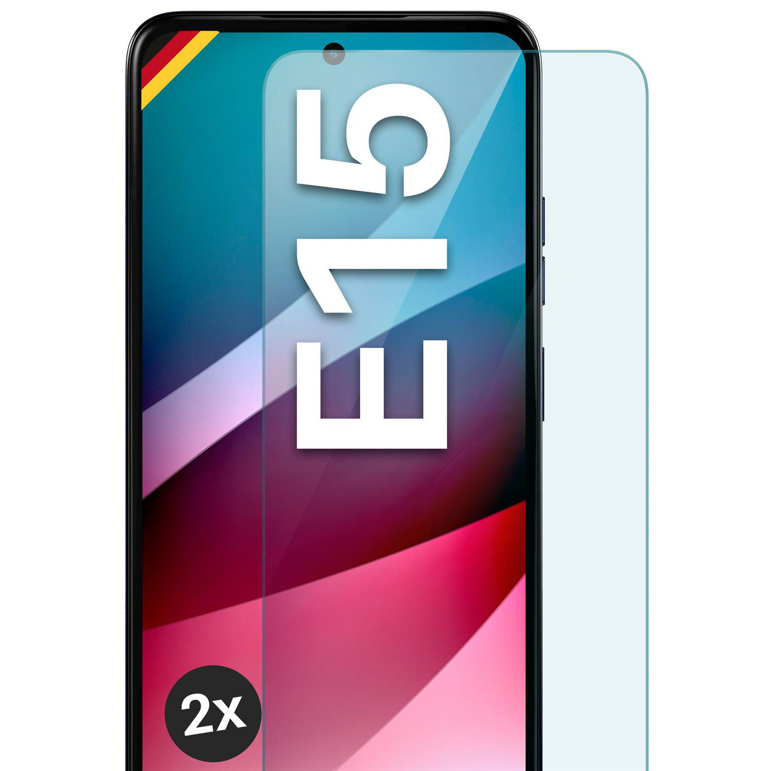 moex ShockProtect Motorola Moto E15 Panzerglas Klar – undefined