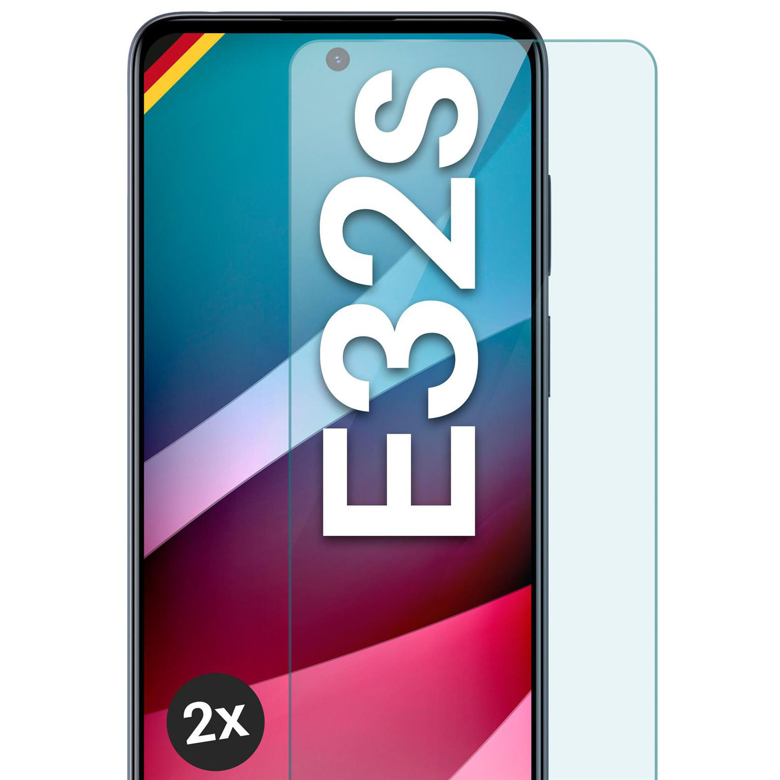 moex ShockProtect Motorola Moto E32s Panzerglas Klar – undefined