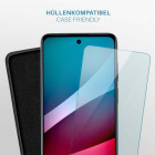 moex ShockProtect Motorola Moto E32s Panzerglas Klar – Weiteres Produktbild 6