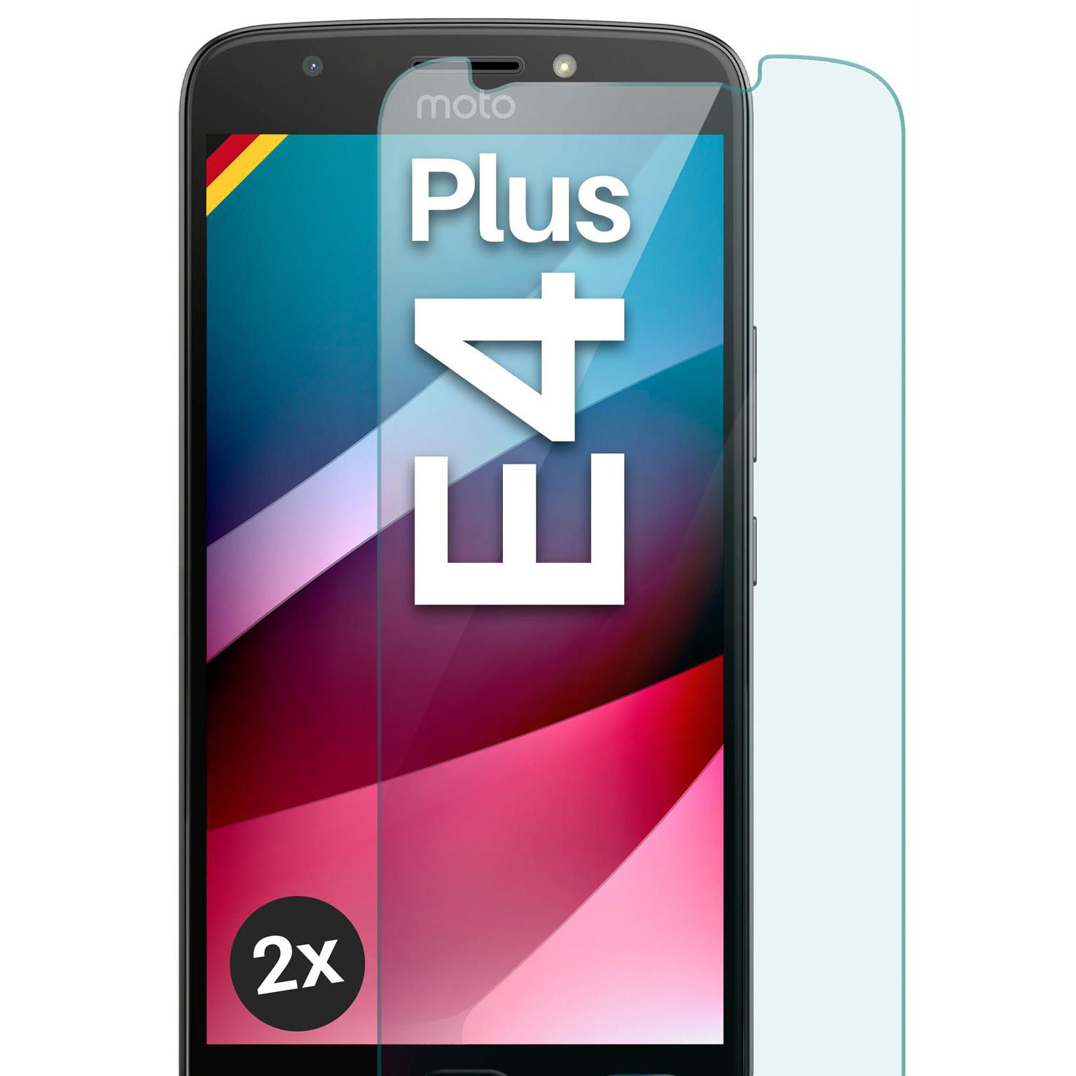 moex ShockProtect Motorola Moto E4 Plus Panzerglas Klar – undefined
