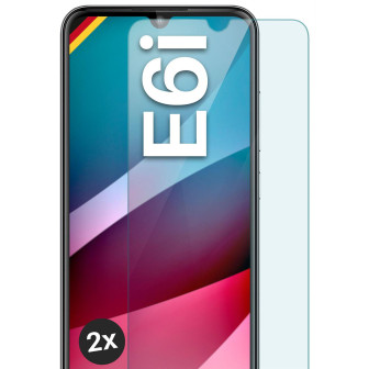 moex ShockProtect Motorola Moto E6i Panzerglas Klar – 2er Set